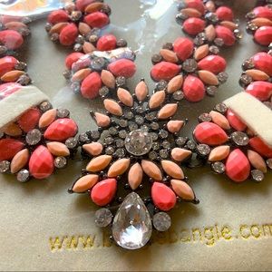 UNOPENED Amrita Singh Statement Necklace | Pink | Crystal